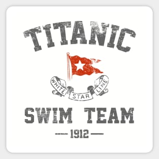 Titanic Swim Team Sticker